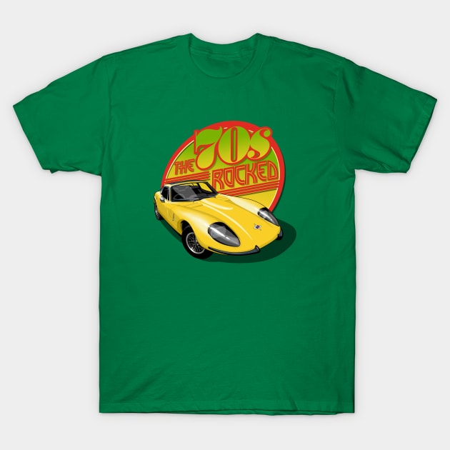 The 70s rocked Marcos T-Shirt by candcretro